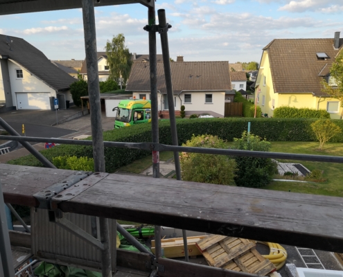 Blick aus dem Bad